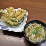 みきや食堂 - 料理写真:あなご天ぷらうどん