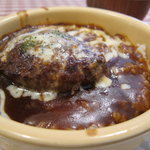 BISTRO HACHI - 焼きカレーハンバーグ♪