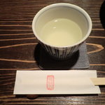 お茶代わりの蕎麦湯