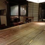 蕎麦懐石 無庵 - 落ち着いた店内