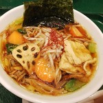 T's たんたん - 冬野菜の醤油ラーメン