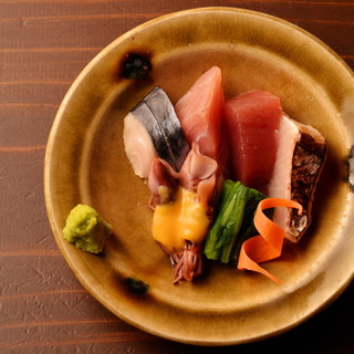 ●名物！鮮魚の刺身盛り合わせ♪