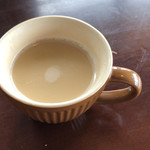 ブロック ブロック ブルー ポイント - ドリンクバーのミルクティ