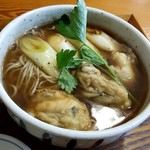 武蔵野やぶそば - 牡蠣南蛮そば