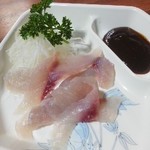 魚信 - 鯉の刺身