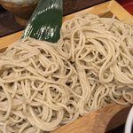 湯だまり蕎麦 庵 - 二八蕎麦。