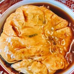 台湾料理味味臻 - 天津飯の餡はまあまあだが玉子が炒めすぎ