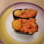 すし江戸 - サーモンユッケ