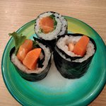 すし江戸 - サーモン巻