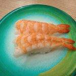 すし江戸 - 蒸し海老