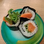 すし江戸 - サーモン巻