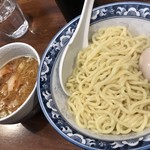 麺屋 たち花 - 味玉つけ麺(並)＠930円 釜揚げ