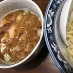 麺屋 たち花 - 味玉つけ麺(並)＠930円 釜揚げ