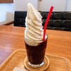 シロクマカフェ - アイスコーヒーフロート（シロクマカフェ 戸越銀座）