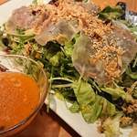 中華ダイニング 煌璃 -  1.生ハムとドライフルーツのシャキシャキサラダ