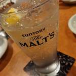 中華ダイニング 煌璃 - レモンサワー