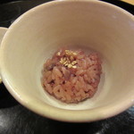 懐石料理 はし本 - 箸休め？：お赤飯