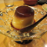 懐石料理 はし本 - デザート：寒天プリン