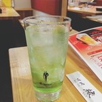 縁 - 青リンゴサワー  甘くて美味しい♪