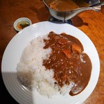 レストラン大宮 - チキンカレー大盛　1480円