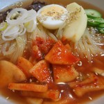 平壌冷麺食道園 - 平壌冷麺(大盛)