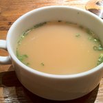 お食事セットの和牛スープ