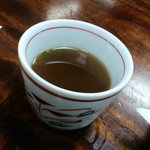 萩の茶屋 - そば湯