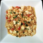 晴々飯店 - スパイシー黄金旨味豆腐　880円