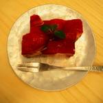 瓢斗 - 甘味：苺寄せ、ミント