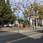 Sushidokoro Fukki - 駐車場はココの１台分