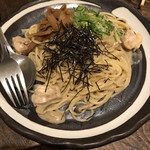 ごま厨 - 料理写真:金ごまクリームパスタ