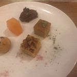 フォカッチャディレッコ500 - デザート5品盛り合わせ