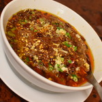 中華美食府 - 牛肉の四川風煮込み（１，３８０円）２０１９年２月