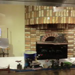 パパ・ダビデ - ピザを焼く窯　見えますよ♪