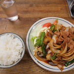 とん八 - 南蛮焼 \700 　ライス 小 \150