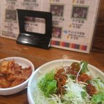 オンドルバン 中の棚店 - ランチ＊サラダとキムチ