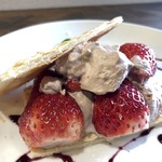 ナガタ店 - ◆自家製ミルフィーユと自家製ミルクレープの2種盛り