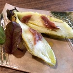 ナガタ店 - ◆蒸し茄子のアンチョビのせ