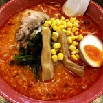 麺屋 集 - 地獄らーめん（三丁目）…850円