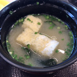梅の花 - 味噌汁