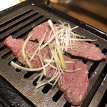 神戸焼肉 かんてき - ネギ塩ロース