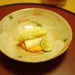 馳走 筏や - ホワイトアスパラ