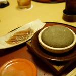 馳走 筏や - 蛍烏賊の石焼き