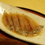 馳走 筏や - 蛍烏賊の石焼き