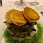 北島亭 - 2019.1.  千葉県房州 特大サザエのつぼ焼き