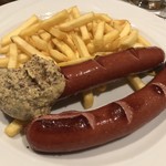 Zum Guldenen Schaf - 1Paar Heidelberger Bratwurste mit BratensoBe