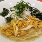 麺屋 六感堂 - 鮑と雲丹の潮そば（青森県郷土料理 いちご煮そば）