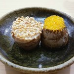 日本橋蛎殻町 すぎた - 衣かつぎはゴマと唐墨