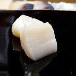 日本橋蛎殻町 すぎた - 野付の帆立!