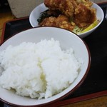 男の厨房 - ご飯の盛り具合も良しです